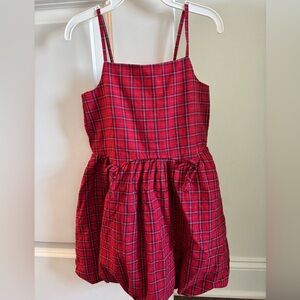 Old Navy Red Plaid Dress